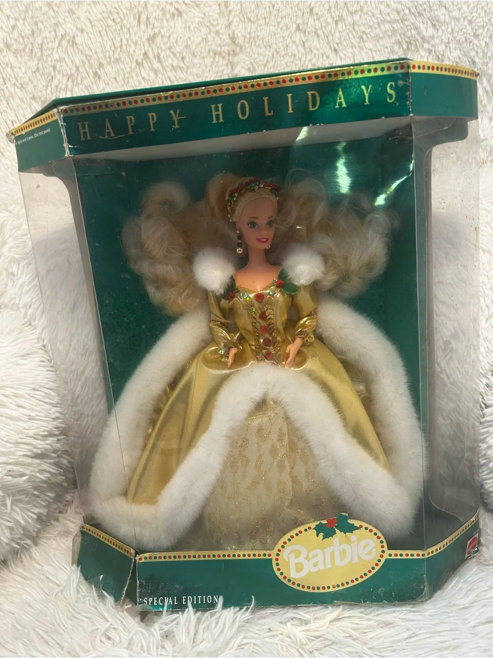 Happy Holidays Special Edition 1994 Collector Barbie Doll